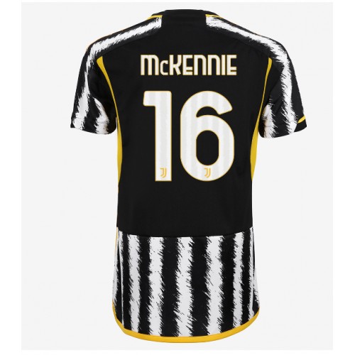 Fotbalové Dres Juventus Weston McKennie #16 Dámské Domácí 2023-24 Krátký Rukáv